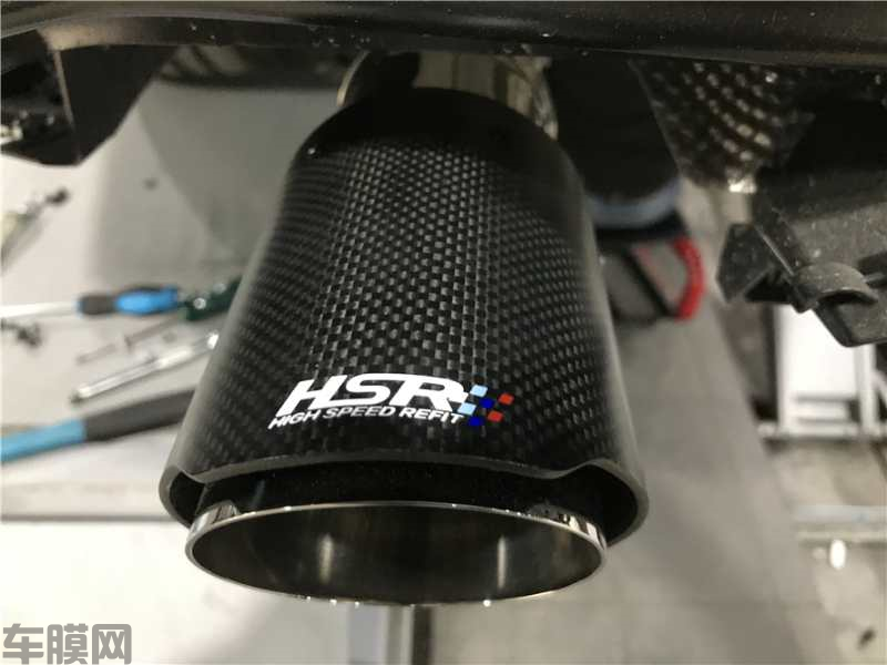 宝马3系GT改装HSR排气，享受澎湃悦耳的声浪！