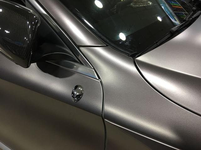 奔驰AMG全车改色贴膜案例电光棕灰