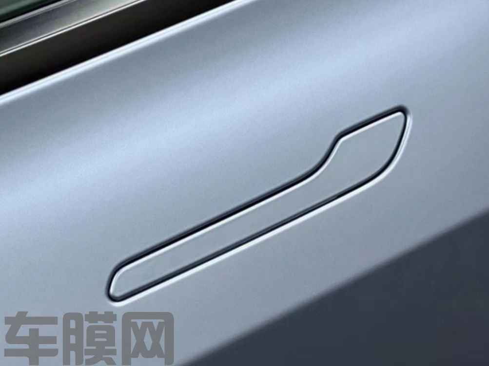 特斯拉Model 3 超哑灰蓝改色膜 效果图
