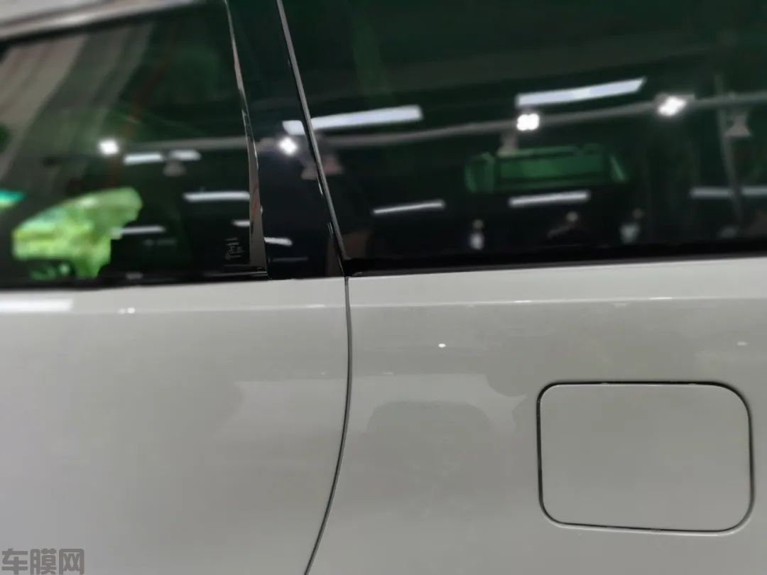 汽车改装｜丰田威尔法装贴漆面透明膜案例(图10)